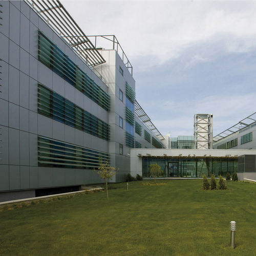 Aluminium-Sonnenschutzlamelle - E66 - ETEM  - für Fassaden / für Fenster / schwenkbar