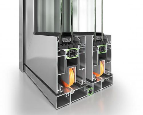 Metallschiebesystem - ES70 - ETEM  - Tür / für Fenster / für Privatgebrauch
