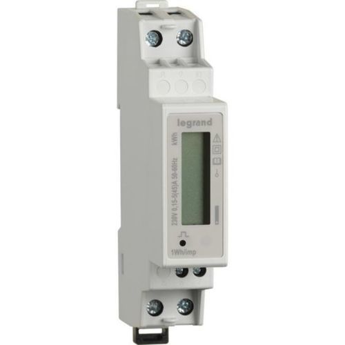 Einphasiger Energiezähler - EMDX&sup3; - LEGRAND - digital / mit LCD-Display / für DIN-Schiene