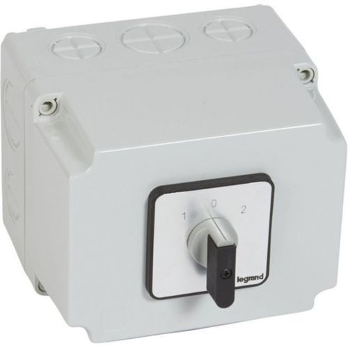 Drehschalter - 0 277 53 - LEGRAND - 4-fach / Industrie / rechteckig