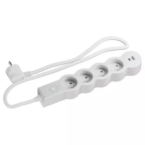 Elektrische Verlängerungsleitung / 4-fach - 0 496 56 - LEGRAND