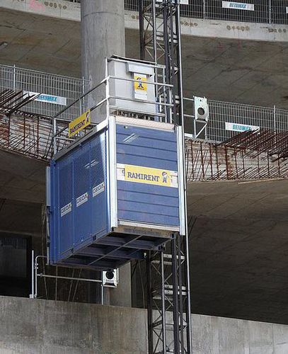 Lastenaufzug für schwere Lasten - PH 2032 - GEDA GmbH - für Baustellen