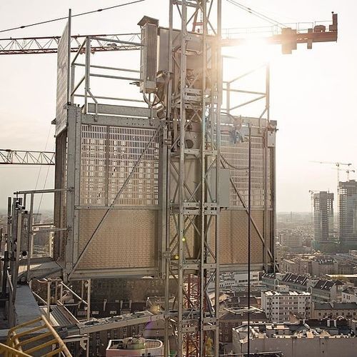 Lastenaufzug für schwere Lasten - BL 2000 - GEDA GmbH - für Baustellen / für Gebäude