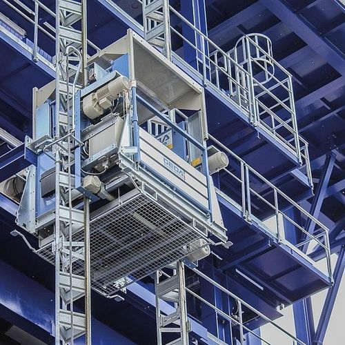 Lastenaufzug für schwere Lasten - 1500 ZP P - GEDA GmbH - Industrie