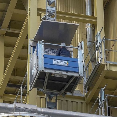 Lastenaufzug für schwere Lasten - 500 ZP P - GEDA GmbH - Industrie