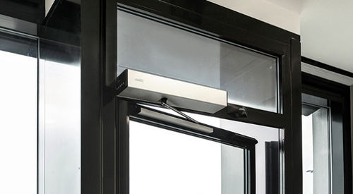 Stellantrieb mit Doppelrückschlag - Swing Door,optional with fire-security function (FD20) - Gilgen Door Systems AG 