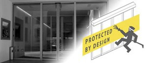 Eingangstür - Burglar Resistan (SLX-M RC2/RC3) - Gilgen Door Systems AG  - Stahl / Schiebe / Glas