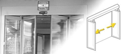 Eingangstür - Folding (FFM) - Gilgen Door Systems AG  - Stahl / faltbar / Glas