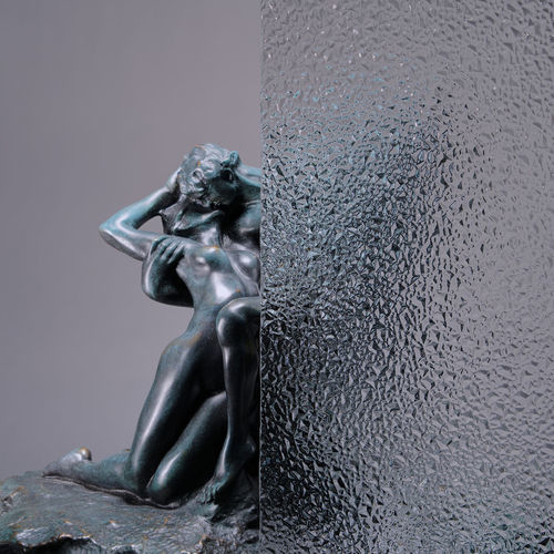 Strukturglasscheibe - Ornament 521 - Glasfabrik Lamberts GmbH & Co. KG  - Ornament / für Trennwand / für Möbel