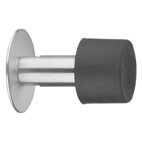 Edelstahl-Türstopper - 5945A - Glutz - Messing / Gummi