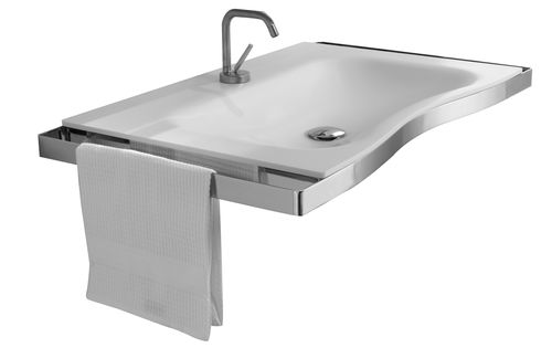 Wand-Waschbecken - FAMILY: B46CNM05 - PONTE GIULIO - aus Acryl / modern