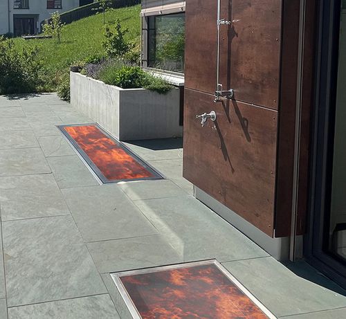Oberlicht für Dachterrasse - GLASSFLOOR - Heliobus AG  - für Fußboden / Brandschutz / Glas