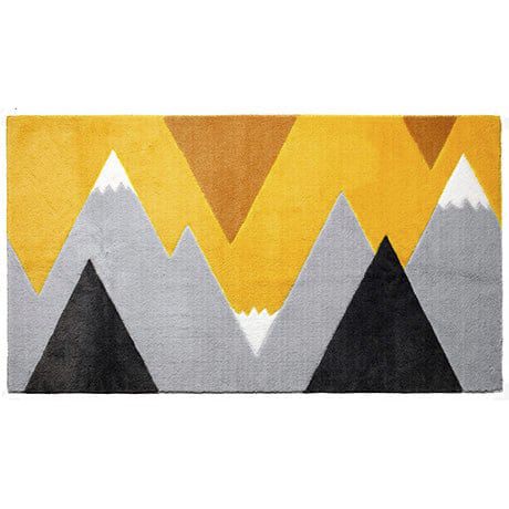 Moderner Teppich - 8466-1 - LIFETIME Kidsrooms - mit geometrischen Motiven / aus Vinylgewebe / rechteckig