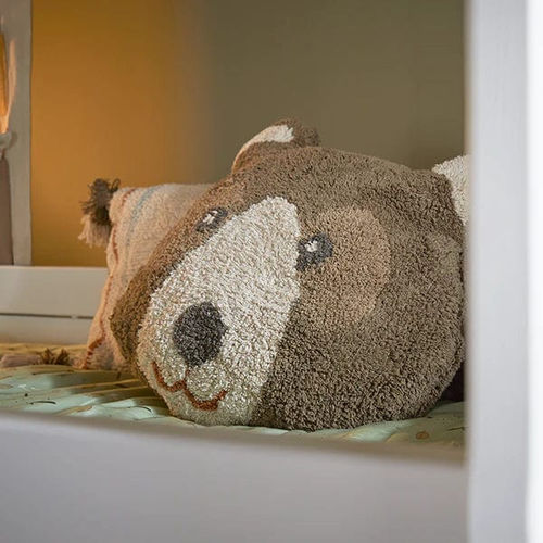 Tiermuster-Kissen - 7757 - LIFETIME Kidsrooms - gepolstert / für Privatgebrauch / Baumwolle