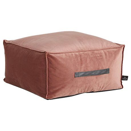 Modernes Sitzkissen - Dark Blush - LIFETIME Kidsrooms - aus Vinylgewebe / quadratisch
