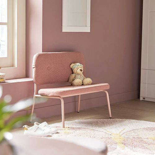 Moderne Bank - Chill - LIFETIME Kidsrooms - Metall / Stoff / mit Rückenlehne
