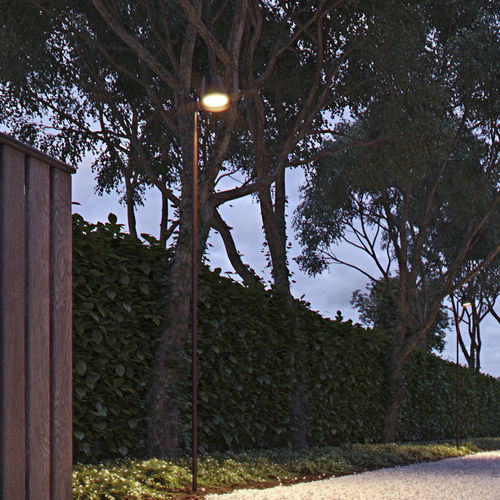 Leuchtpoller für Garten - PARKER  - Royal Botania - modern / Messing / LED
