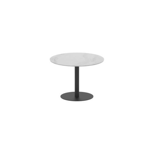 Esstisch / originelles Design - BUTLER - Royal Botania - Teakholz / Keramik / Gestell aus rostfreiem Edelstahl