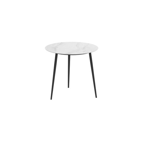 Moderner Stehtisch - STYLETTO - Royal Botania - Teakholz / Aluminium / Gestell aus Aluminium