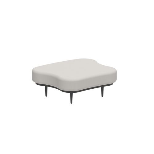 Modernes Sitzkissen - ORGANIX - Royal Botania - Stoff / Aluminium / andere Formen