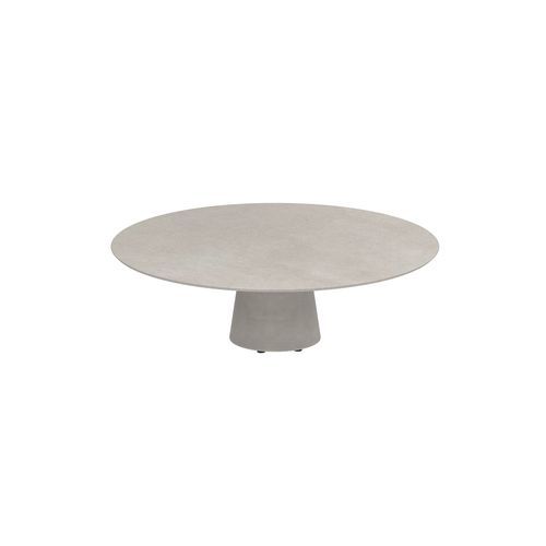 Moderner Tisch - CONIX - Royal Botania - Teakholz / Keramik / Beton