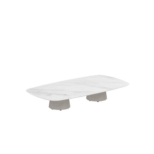 Moderner Couchtisch - CONIX - Royal Botania - Teakholz / Keramik / Beton