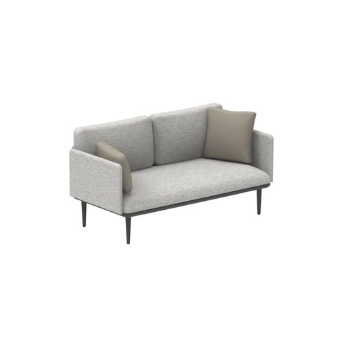 Modernes Sofa -  STYLETTO - Royal Botania - für Außenbereich / Stoff / mit Armlehnen