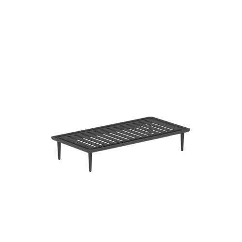 Moderner Couchtisch - STYLETTO - Royal Botania - Keramik / Gestell aus Aluminium / rechteckig