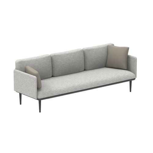 Modernes Sofa - STYLETTO - Royal Botania - für Außenbereich / Stoff / mit Armlehnen