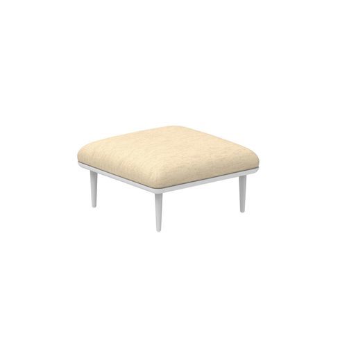 Modernes Sitzkissen - STYLETTO - Royal Botania - Stoff / Aluminium / quadratisch
