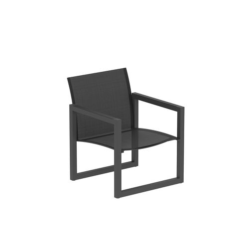 Moderner Sessel - NINIX - Royal Botania - Batyline® / Edelstahl / grau