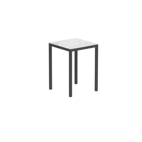 Moderner Stehtisch - TABOELA - Royal Botania - Teakholz / Keramik / Gestell aus Aluminium