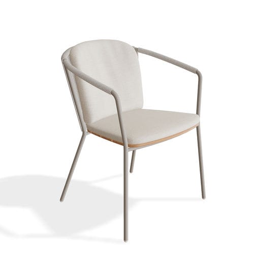 Moderner Esszimmerstuhl - CORDIZ - Royal Botania - für den Innenraum / für Außenbereich / Aluminium