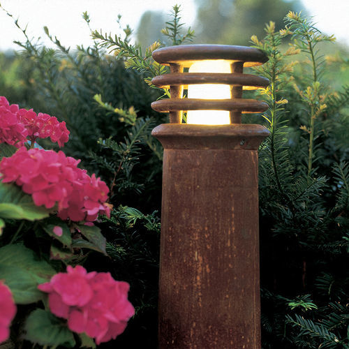 Leuchtpoller für Garten - RUSTY - Royal Botania - klassisch / Edelstahl / LED