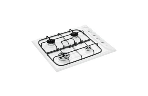 Gaskochfeld - PIM 640 AS WH - Indesit - mit 4 Kochfeldern / Einbau / mit Drehknöpfen