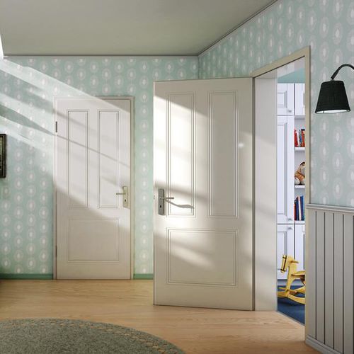 Tür für Innenbereich - ARTO - Lebo - Holz / einflügelig / halbverglast