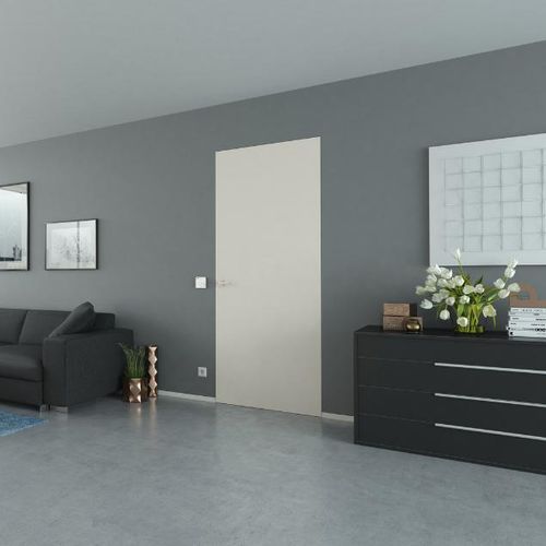 Tür für Innenbereich - DÜSSELDORF - Lebo - Holz / einflügelig / ohne Verglasung