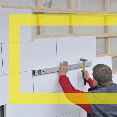 Sandwich-Dämmplatte / für Fassaden - LINITHERM PAL W - Linzmeier Bauelemente GmbH  - für Wand / 2 Aluminium-Deckschichten / Kern aus Polyurethanschaum