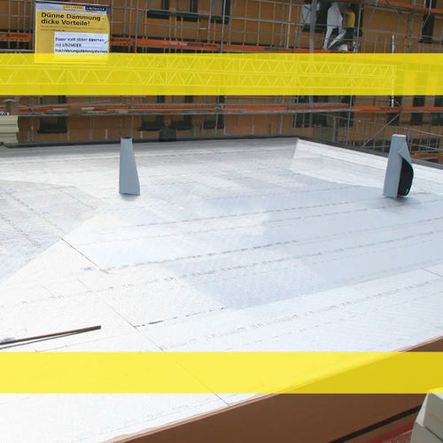 Thermoisolierung - LINITHERM PAL GEFÄLLE - Linzmeier Bauelemente GmbH  - Polyurethanschaum / Platten / Schaumstoff