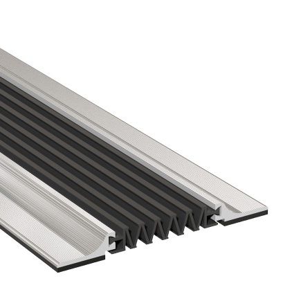 Gummi-Dehnungsfuge - FA 12 - MIGUA Fugensysteme GmbH - Elastomer / Aluminium / für Wand