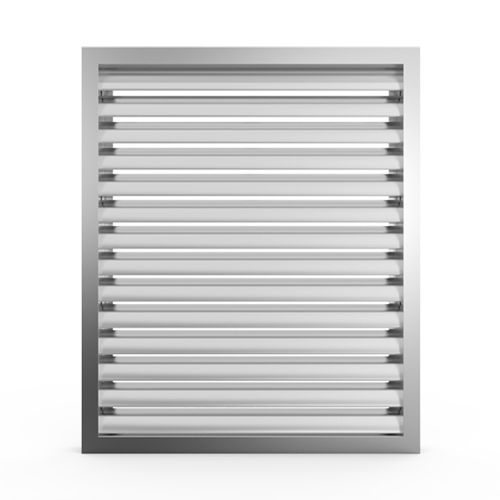 Aluminium-Lüftungsgitter - 781D-RC3 - MLL-HAMBURG® - rechteckig / quadratisch / für professionellen Gebrauch