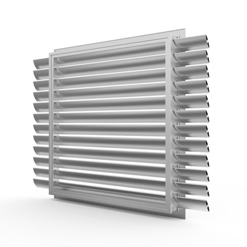 Aluminium-Lüftungsgitter - 782D-RC3 - MLL-HAMBURG® - rechteckig / quadratisch / für professionellen Gebrauch