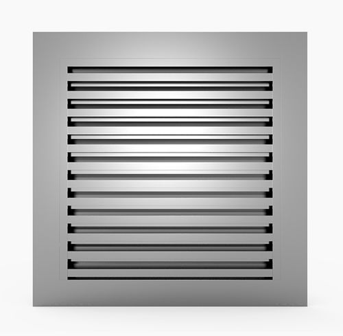 Aluminium-Lüftungsgitter - 622V IP23D - MLL-HAMBURG® - Edelstahl / rechteckig / quadratisch