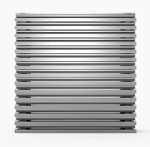 Aluminium-Lüftungsgitter - 517 - MLL-HAMBURG® - rechteckig / quadratisch / zur Außenaufstellung