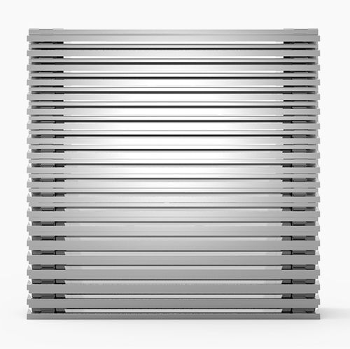 Aluminium-Lüftungsgitter - 518XS - MLL-HAMBURG® - rechteckig / quadratisch / zur Außenaufstellung