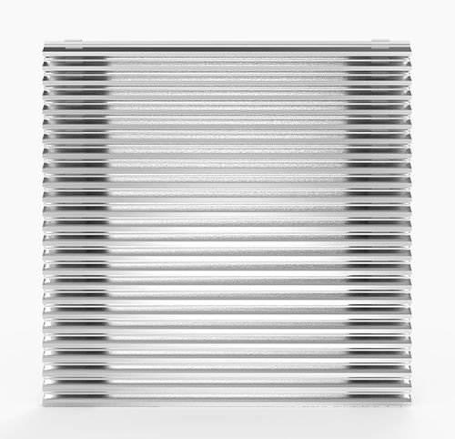 Aluminium-Lüftungsgitter - 565 - MLL-HAMBURG® - rechteckig / quadratisch / zur Außenaufstellung