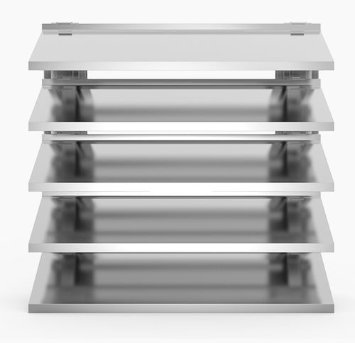 Aluminium-Lüftungsgitter - 755HEI - MLL-HAMBURG® - rechteckig / quadratisch / zur Außenaufstellung
