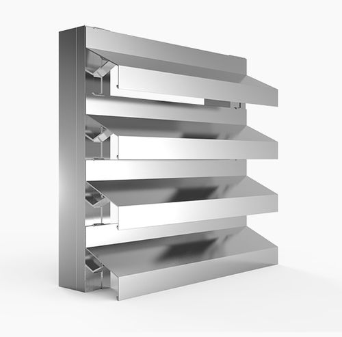 Aluminium-Lüftungsgitter - 778XL - MLL-HAMBURG® - rechteckig / quadratisch / zur Außenaufstellung