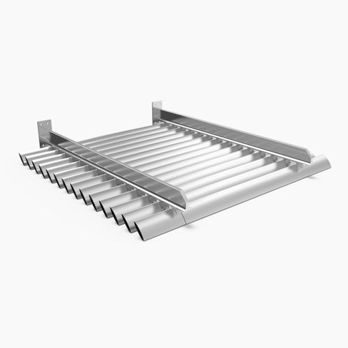 Aluminium-Sonnenschutzlamelle - SONAL D : HS-H-100-MH - MLL-HAMBURG® - für Fassaden / für Dach / für Fenster