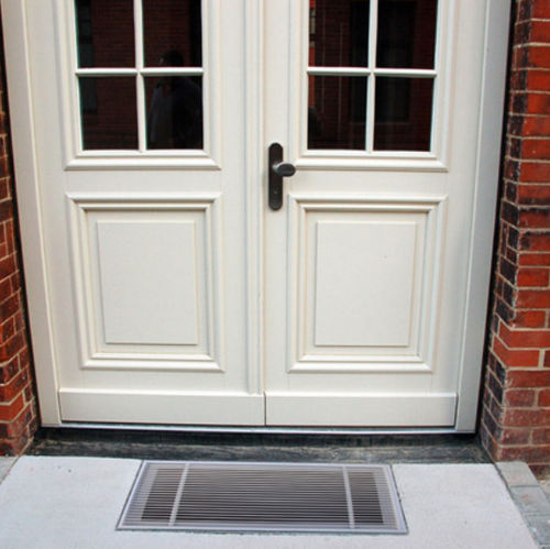 Aluminium-Lüftungsgitter - 512BEG - MLL-HAMBURG® - rechteckig / linear / zur Außenaufstellung